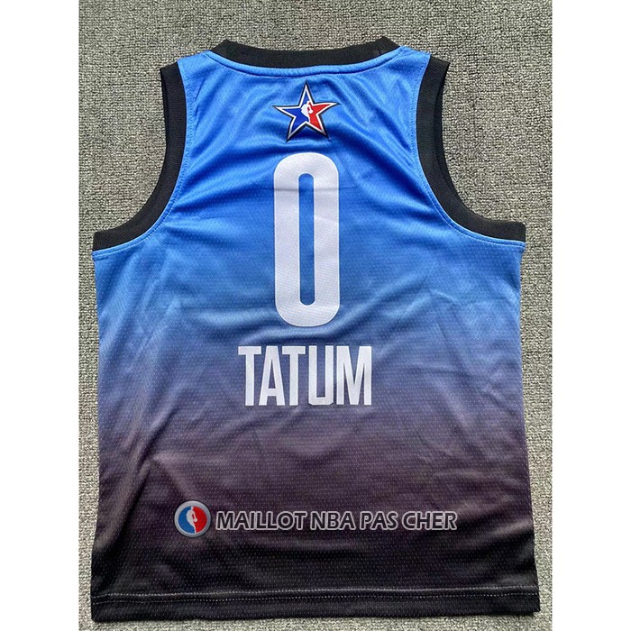 Maillot Enfant All Star 2023 Boston Celtics Jayson Tatum NO 0 Bleu